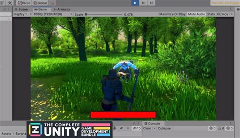 Использование Monodevelop для разработки игр в Unity