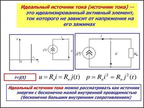 Источник тока и источник напряжения: основные различия