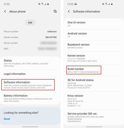 Как активировать Developer Options на Android