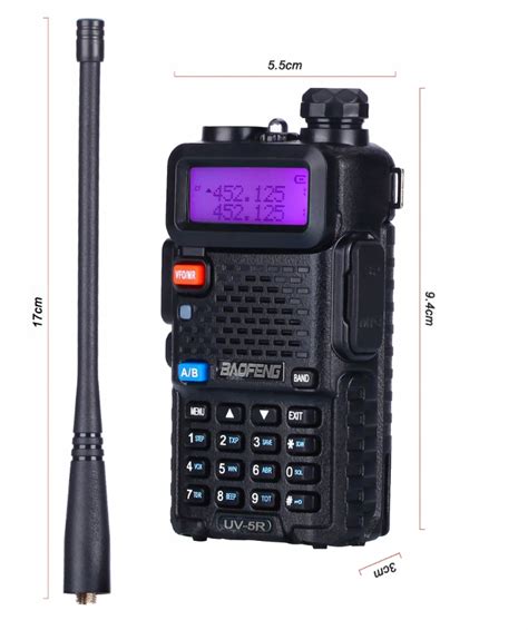 Как включить радио на рациях Baofeng UV-5R