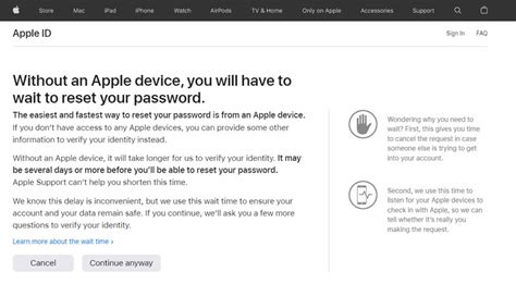 Как восстановить Apple ID без доступа к номеру телефона