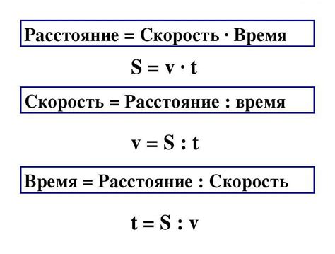 Как вычислить скорость движения