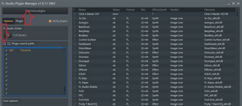 Как добавить плагины в меню FL Studio