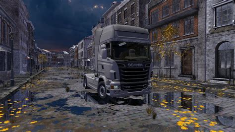 Как избавиться от дождя в Euro Truck Simulator 2