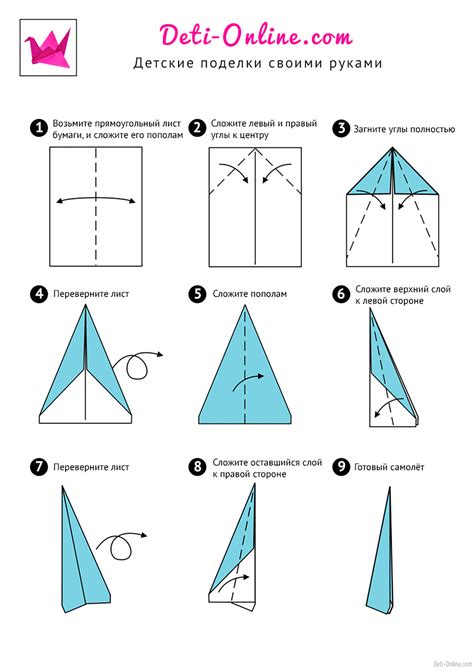 Как изготовить самолетики: подробная инструкция для детей
