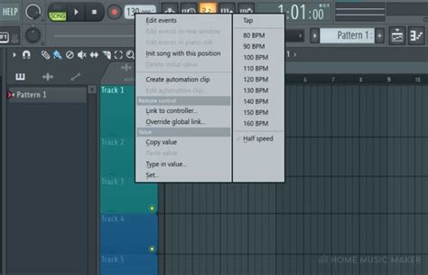 Как изменить громкость песни в FL Studio