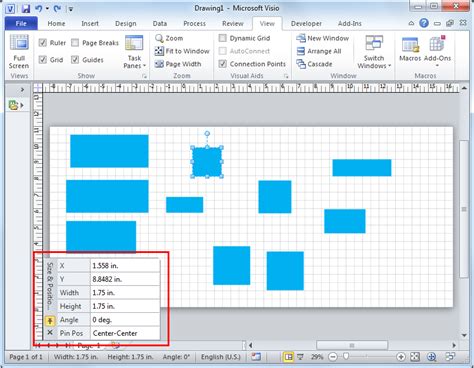 Как изменить размер фигуры в Visio: лучшие практики