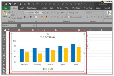 Как изменить фон диаграммы Excel