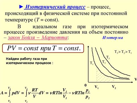 Как изменяется газ в изотермическом процессе