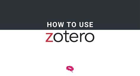 Как использовать Zotero для синхронизации и управления референциями