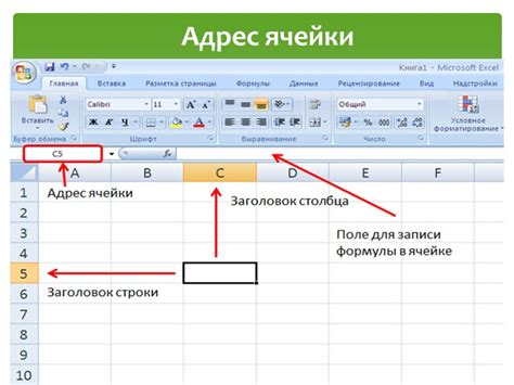 Как найти адрес ячейки в Excel