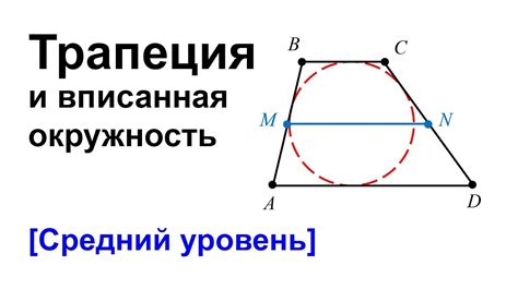 Как найти высоту трапеции через радиус: объяснение и примеры