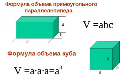 Как найти объем куба по ребру