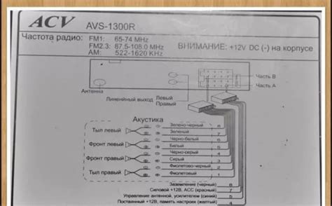 Как настроить магнитолу ACV ADX 905ВМ