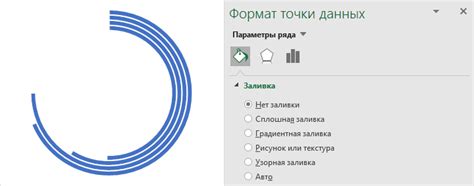 Как настроить радиальную диаграмму в Excel