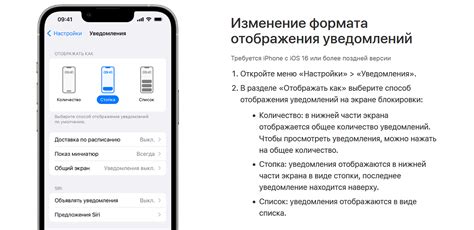 Как настроить уведомления на iPhone iOS 16