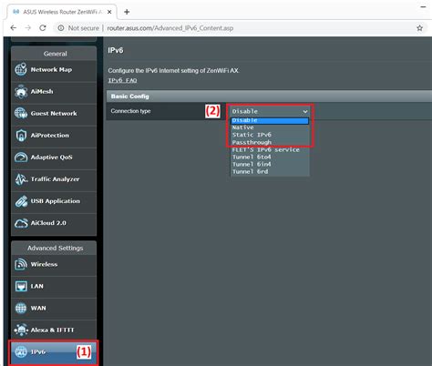 Как настроить IPv6 на роутере