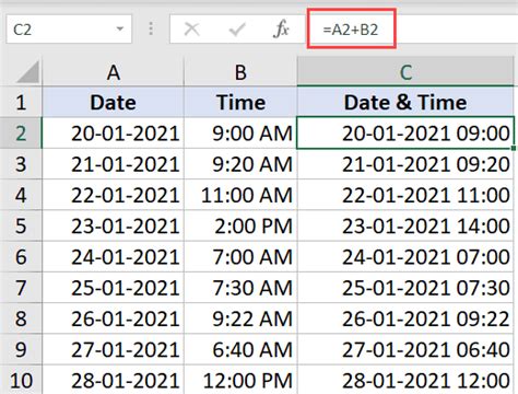 Как объединить дату и время в Excel: полезная инструкция