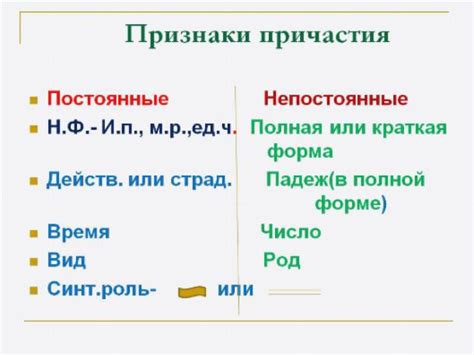 Как определить вид прилагательного: основные признаки