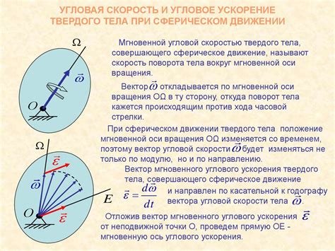 Как определить направление линейной скорости