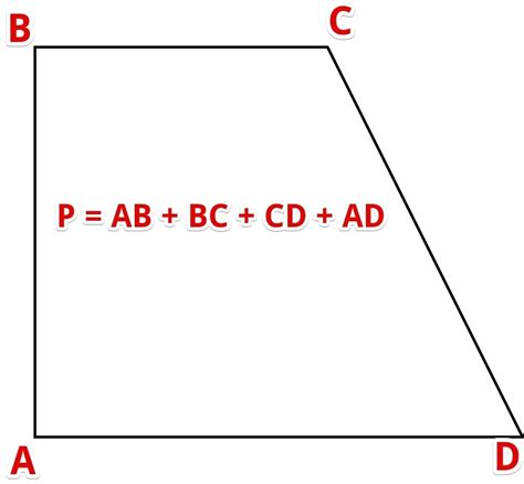 Как определить периметр трапеции