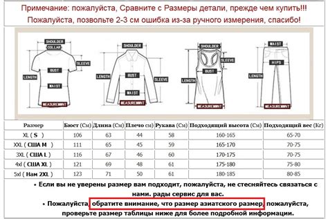 Как определить правильные размеры одежды