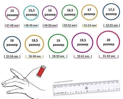 Как определить размер женского кольца