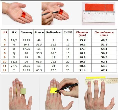 Как определить свой размер кольца?