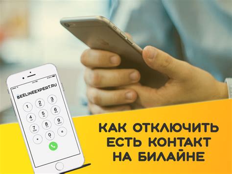 Как отключить услугу Есть Контакт Промо на Билайне