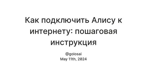 Как подключить Алису Лайт к интернету: экспертные советы и инструкции