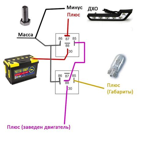 Как подключить ДХО к электрической системе автомобиля