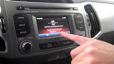 Как подключить Bluetooth на Kia Sportage 3