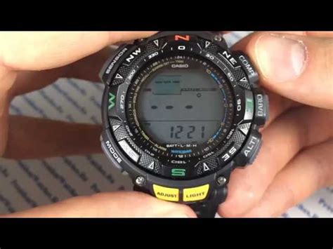 Как подробно настроить часы Casio Китайского производства