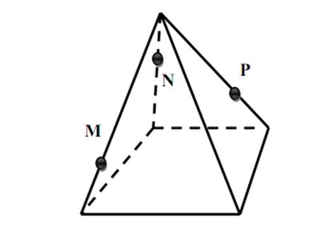 Как построить точку пирамиды через 3 точки
