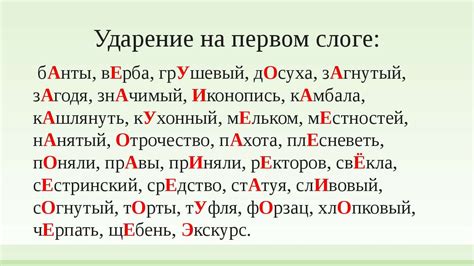 Как правильно определить ударение в слове