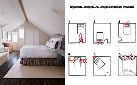 Как правильно ориентировать кровать в комнате