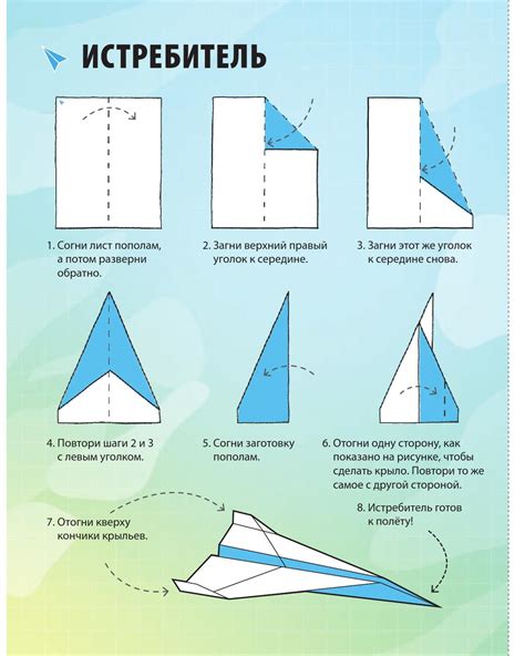Как правильно складывать бумажный самолетик
