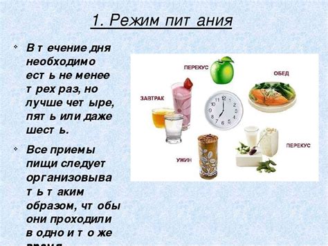 Как правильно употреблять продукты