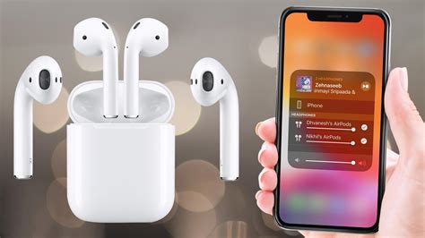 Как привязать две модели AirPods друг к другу