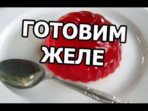 Как приготовить желе Лидкон