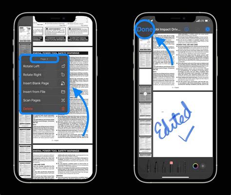 Как редактировать и аннотировать PDF на iPhone 13