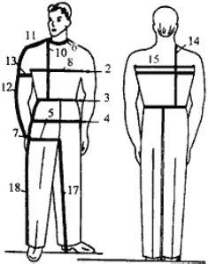 Как снять мерки для увеличения куртки