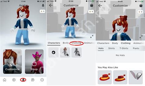 Как создать собственные прически в Роблокс на телефоне