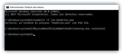 Как удалить OneDrive с помощью PowerShell