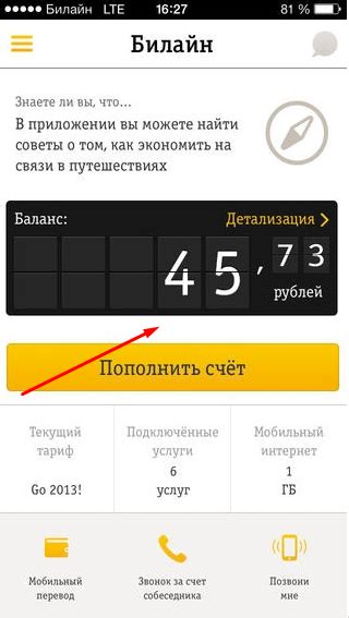 Как узнать свой баланс на Билайн смс без лишних затрат времени
