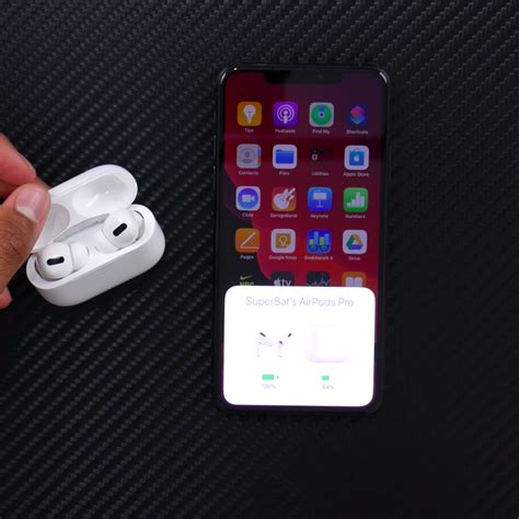 Как узнать уровень заряда AirPods через iPhone или iPad