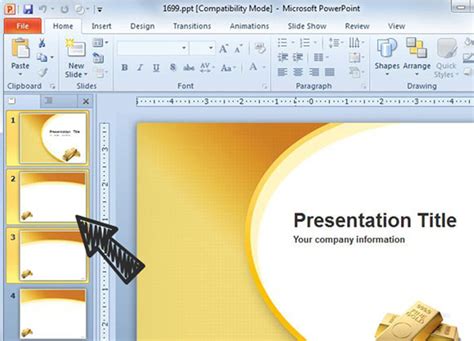 Как упорядочить слайды после объединения презентаций в PowerPoint