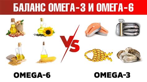 Кислоты омега-3 и омега-6: употребление, продукты и польза