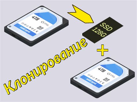 Клонирование данных с HDD на SSD