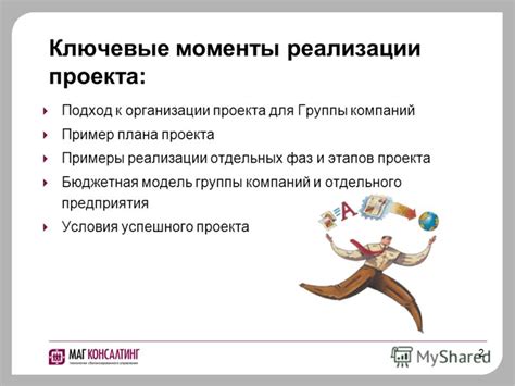 Ключевые моменты для презентации проекта